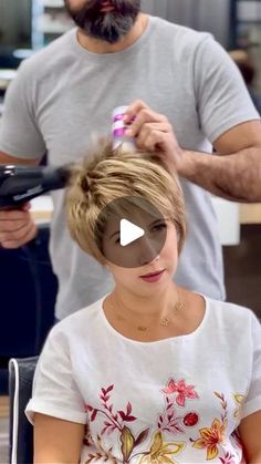 Jean Claude El Moughayar on Instagram: "Short and chic.
.
.
.
.
.
.
.
.
.
.....#hairbrainedofficial #shorthairrocks #shorthairstyle #licensedtocreate #pixiecut #shorthair #shorthairlove #britishshorthair #shorthairdontcare #shorthairideas #hairvideo #beautylaunchpad #shavedhead #beforeandafter #nothingbutpixies #hairbrained #hairtransformation #hairsalon #shorthaircuts #shorthairstylesforwomen" Fine Wavy Hair, Nothing But Pixies, Short Hair Images, Best Pixie Cuts, Oval Face, Hair Brained, Shaved Head, Hair Images, Oval Faces