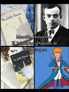 the little prince and other children's books are shown in this collage with caption