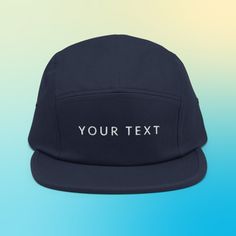 This Custom 5 Panel Hat, Custom 5 Panel Cap, Custom Five Panel Hat, 5 Panel Hat Black, Panel Hat Custom, 5 Panel Hat Women, 5 Panel Cap Custom, 5 Panel Hat Fish, 5 Panel Hat Bird is a perfect addition to your wardrobe! One size fits all. 5 Panel Cap | Yupoong 7005 - 100% cotton - Soft-structured, five-panel, low-profile cap - Metal eyelets - Nylon strap clip closure - Head circumference: 19⅝″-22½″ (48.3 cm-55.9 cm) - Blank product sourced from Vietnam or Bangladesh Navy Baseball Cap With Flat Bill For Outdoor, Navy Flat Bill Baseball Cap For Outdoor, Navy 5-panel Hats For Streetwear, Navy Flat Bill Snapback Hat, Five Panel Hat, 5 Panel Hat, Outdoor Hats, Leather Patchwork, Custom Caps