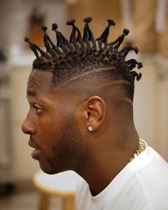 men hairstyles braids mohawk hairstyle braid mens haircut hair plaits braided brown box nelly antonio look guys will Braided Tapered Hairstyles, Braids For Black Men, Braid Mohawk, Tapered Hairstyles, Mohawk Braids, Curly Mohawk Hairstyles, Box Braids Men, Mohawk For Men