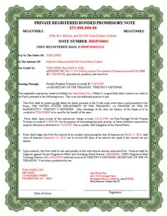 a green certificate with red writing on it