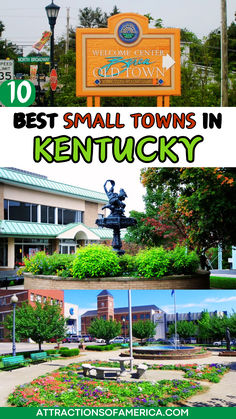 10 beautiful small towns in Kentucky Kentucky Tourism Things To Do, Places To Go In Kentucky, Elizabeth Town Kentucky, Kentucky Tourism, Kentucky Vacation, Kentucky Travel, Dream Vacations Destinations, My Old Kentucky Home, Best Places To Live