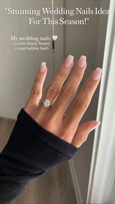 wedding nails, wedding nail art, summer Nails, Summer pink Nails, Summer Nail colors, summer Nail colors 2024, summer Nails 2024, pink nails, spring Nails, nail colors for summer, summer Nails 2024 trends, summer acrylic nails, acrylic nails, nail design, summer Nails 2024 trends square, square nails, acrylic nails, nail tech, nail addict, nail polish, trendy summer Nails Engagement Nails, Bridesmaids Nails, Wedding Nails For Bride, Bridal Nails, Girls Nails, Prom Nails