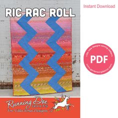 an image of a colorful quilt on the cover of a book with text that reads, rio