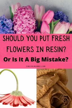 should you put fresh flowers in resin or is it a big mistake Drying Fresh Flowers, Flowers In Epoxy Resin Diy, How To Presevered Flower, Live Flowers In Resin, Flower Petals In Resin, Preserve Flowers Resin, Preserving Fresh Flowers In Resin, Epoxy Resin Crafts Dried Flowers, Resin Roses Diy