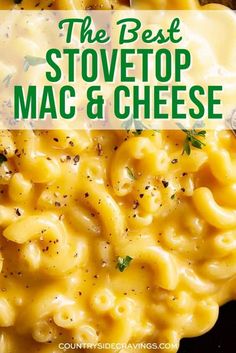 the best stovetop mac and cheese recipe