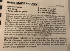 an open book with instructions on how to make homemade brandy soaps in it