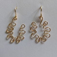 Handmade In Wire Mesh,Gold Color. Wire Jig Templates, Casual Gold Hoop Earrings As Gift, Casual Gold Hoop Earrings For Gift, Elegant Brass Hoop Earrings For Summer, Bohemian Gold Hoop Earrings For Spring, Summer Wire Wrapped Hoop Earrings, Gold Dangle Hoop Earrings For Spring, Elegant Wire Wrapped Earrings For Summer, Elegant Summer Wire Wrapped Earrings