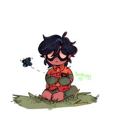 Silly lil guy and a butterfly running away from him... Silly Lil Guy, Dc Fanart, Dc Comics Art, Robins, A Butterfly