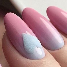 Simple Valentines, Bridal Nails Designs, Baby Pink Nails, New Nail Designs, Matte Nails Design, Vibrant Nails, Simple Nail Art Designs