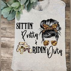 Cute Design ! Custom Made And Will Ship Within A Few Days! On Gildan Unisex Short Sleeve Sublimation Check Out My Page For More Designs Mom Of Boys Shirt, Riding Shirts, Vintage Band Tees, Cute Shirt Designs, Mama Cat, Concert Shirts, Skull Shirts, Crew Shirt, Nice Shorts