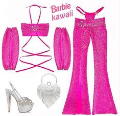 💖 SO BARBIECORE 💖 ✨ Our new BOOTYLICIOUS SET just dropped on shaykawaii.com ✨ Name a better Y2K set, I'll wait 💅🏽💅🏽 Stretch Sequin Party Sets, Trendy Stretch Party Sets, Pink Sets For Party Season, Pink Party Sets For Party Season, Barbiecore Fashion, Barbie Pants, Chola Style, Imvu Outfits Ideas Cute, Gyaru Fashion