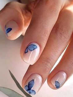 60 Best Short Acrylic Nails to Try in 2023 - The Trend Spotter Ongles Gel French, Minimal Nails Art, Subtle Nails, Smink Inspiration, Minimal Nails, Short Acrylic, Short Acrylic Nails Designs, Butterfly Nail, Short Nail Designs