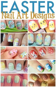 Cute Easter Nails 25 Easy Easter Nail Art Ideas To Try This Spring Easter Nails 2020 These Easter Nails Easy, Easter Nail Art Designs, Easter Nail, Easter Nail Designs, Easter Nail Art, Cute Nail Art Designs, Easter Chick, Holiday Nail Art