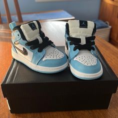 Never Worn Girly Shoes, Nike Blue, Nike Sneakers, Kids Nike, Shoes Nike, Toddler Shoes, Future Baby, Kids Shoes, Nike Shoes