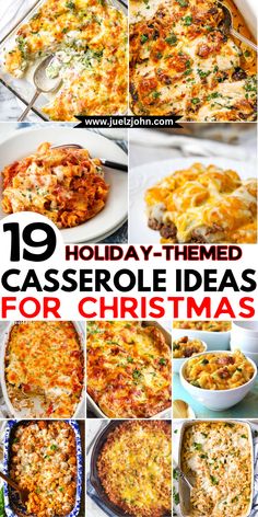 19 holiday - themed casserole ideas for christmas