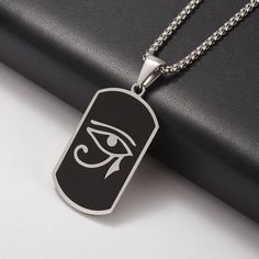 Ancient Egyptian Eye of Horus and Ankh Pendant Necklaces - Mystical Rose Gems Ancient Egypt Pharaohs, Eye Of Horus Necklace, Ancient Egyptian Symbols, Egyptian Symbols, Protection Amulet, Amulet Necklace, Egyptian Jewelry, Eye Of Horus, Protection Necklace