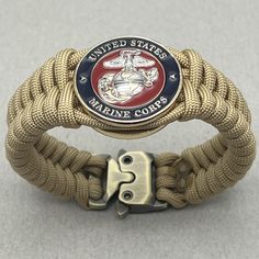 Marine Corps paracord bracelet, USMC retirement jewelry gift, veteran military gift, Semper Fi, silver gold plated Eagle Globe and Anchor by SoulFocusParacord on Etsy Adjustable Durable Gold Bracelets, Adjustable Gold Paracord Bracelets, Usmc Retirement, Marine Military, Marine Corps Paracord Bracelet, Adjustable Gold Paracord Bracelet, Usmc Gifts, Eagle Globe Anchor, Usmc T Shirts Us Marines