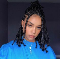 Shoulder Length Box Braids Medium, Best Braid Styles, Trendy We Fryzurach, Afro Braids, Medium Box Braids, Short Box Braids Hairstyles, Blonde Box Braids, Short Box Braids, Jumbo Box Braids