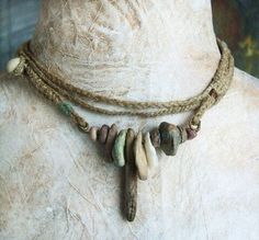 Driftwood Jewelry, Necklaces Handmade, A Necklace, Ceramic Jewelry, Bijoux Diy, Handmade Beads, Jewelry Inspo, Beach Jewelry, Clay Jewelry