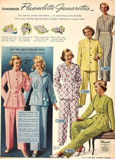 1950s Sleepwear, 1950s Pajamas, Elderly Fashion, Vintage Housecoat, Ladies Pyjamas, White Long Gown, 1940s Women, 60s Women, Terry Cloth Robe