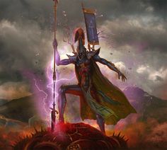 ArtStation - Dire Avenger Exarch, Alexandr Elichev Eldar Corsair, Dire Avengers, Craftworld Eldar, 40k Eldar, 40k Art