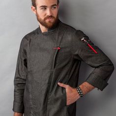 Men Chef Coat Uniform Inspiration, Chef Coat, The Time Has Come, Fashion School