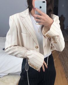 Alterations Clothing, Outfits With Air Force Ones Fashion, Womens Blazer Outfit, Outfits With Air Force Ones, Womens Blazer, Blazer Outfit, Corsets, Fashion Pictures, Fashion Details