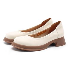 From Dwarves studio, These loafers are designed in a timeless, minimal silhouette, so you'll be sure to wear them often. Made from soft leather, soft bottom that ensure all-day comfort. Wear yours with tailoring and denim alike. Color: Beige/Black/ApricotMaterial: Cow LeatherLining: Genuine LeatherInsole: Genuine LeatherSole: RubberHeels: 3.5 cm/1.38"Weight: Fit: Medium to Wide, Runs Normal.Origin: Made in China Production Time: About 7-10 days (Any exceptional case will email you, Please pay at Soft Gloves, Oxford Boots, Buckle Ankle Boots, Slip On Pumps, Shoes Handmade, Comfort Wear, Western Cowboy Boots, Spring Shoes, Womens Boots Ankle