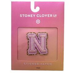 Stoney Clover Lane X Target Embroidered Letter N Pink Patch Sticker New Conditions: New In Package Width: 2'' Length: 2'' Materials: Acrylic Keywords: Patches, Embroidered Letter, Pink Patch, Patch Sticker Smoke Free And Pet Free Home Offers Welcome! Alien Patch, Watermelon Patch, Patch Sticker, Pink Patch, Bucket Hat White, Travel Patches, Stoney Clover Lane, Velvet Scrunchie, Stoney Clover