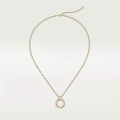 Cartier - Trinity necklace - Necklace Gold/White gold/Gold - Trinity necklace, medium model, 18K white gold (750/1000), 18K rose gold (750/1000), 18K yellow gold (750/1000), 18K yellow gold (750/1000) chain. Inner diameter: 15.3 mm. Adjustable chain length: 38-42 cm. Please note that the carat weight, number of stones and product dimensions will vary based on the size of the creation you order. For detailed information please contact us. Michael Kors Luxury Timeless Jewelry, Trinity Bracelet, Trinity Necklace, Cartier Earrings, Cartier Necklace, Trinity Ring, The Trinity, Diamonds And Gold, Necklace Necklace