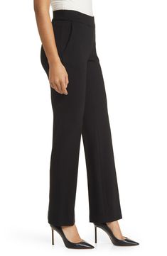 Take on the work week in these stretch-enhanced pants designed with functional pockets. Pull-on style Side pockets 67% viscose, 29% nylon, 4% elastane Dry clean Imported Work Week, Pants Design, Pull On Pants, Anne Klein, Dry Clean, Nordstrom, Size Medium, Pants, Free Shipping