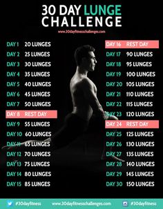 the 30 day lung challenge poster