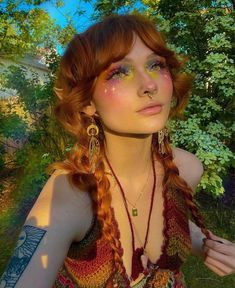 Fairy Makeup Ideas, Magical Makeup, Magical Fairy, Fairy Makeup, Elf Makeup, Fairy Costume, Fantasy Makeup, Costume Makeup