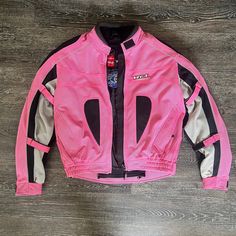 Vintage Vega Motorcycle Jacket by DamaniExchange on Etsy Vintage Motorcycle, Hanging Dryer, Pink Outfits, Biker Jacket, Vintage Pink, Motorcycle Jacket, Vintage Black, Jackets & Coats, Hand Wash