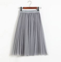 Adult Tulle Skirt, Midi Skirt Fall, Midi Skirts Summer, Womens Tulle Skirt, White Tulle Skirt, Gauze Skirts, Tulle Skirt Black, Comfortable Skirts, High Waist Long Skirt