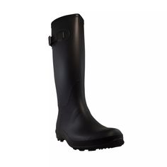 High Rain Boots, Black Rain Boots, Black Rain, Olivia Black, Kids Styles, Rain Boot, Boot Accessories, Synthetic Rubber, Kids Sneakers