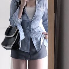 2023 Women Spring Summer Striped Y2k Shirt Long Sleeve Slim Gyaru Blouse Preppy Style New korean Fashion 2000s Aesthetic Clothes Spring Button-up Ol Style Top, Y2k Long Sleeve Fitted Blouse, 90s Long Sleeve Summer Tops, 90s Style Long Sleeve Summer Tops, Fitted Long Sleeve Y2k Blouse, Y2k Collared Tops For Summer, Y2k Style Button-up Summer Tops, Y2k Long Sleeve Blouse, Y2k Style Long Sleeve Summer Shirt