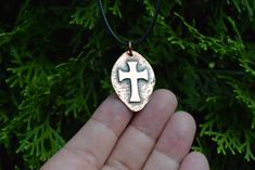 Copper Cross Pendant Necklace Copper Cross Jewelry For Gifts, Spiritual Hammered Cross Necklace, Hammered Cross Jewelry Gift, Hammered Cross Jewelry As A Gift, Hammered Cross Jewelry For Gift, Bronze Cross Pendant Necklace For Gift, Horse Candle, Cross Pendant Necklace, Morning Glory