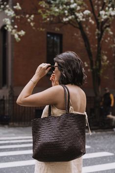 Madewell Woven Tote - my most loved bags in my closet The Bill, Classic Bags, Everyday Bag, Quilted Leather