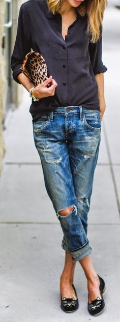 casual style Looks Jeans, Looks Chic