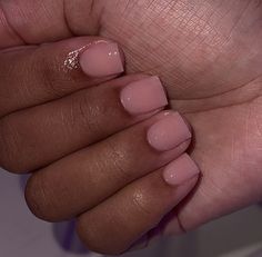 Acrylic Short Oval Nails, Extra Short Square Acrylic Nails, Short Almost Nails, Healthcare Nails, Acrylic Overlay Nails, Short Oval Nails, Nail Growth Tips, Overlay Nails, Gel Toe Nails