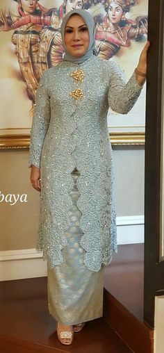 Kebaya mama Kebaya Brokat Modern, Fesyen Islam, Baju Kahwin