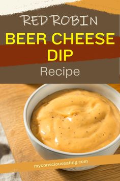 Beer cheese dip in a bowl on a wooden table Red Robin Beer Cheese Dip, Beer Cheese Dip For Pretzels, New Years Food, Crispy Potato Wedges