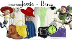 Disneybound Couples, Jessie And Buzz, Best Couples Costumes, Disney Dress Up, Mouse Outfit, Hiking Clothes, Disney Inspired Fashion, Disneyland Outfits, Disney Clothes