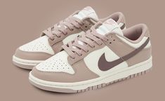 Brown Nike Low Dunks, Nike Dunk Low Beige Brown, Nike Low Dunk Shoes, Tan Low Dunks, Neutral Dunks Women, Nike Dunk Low 2023, Nike Dunks Beige, Nike Dunks Styled, Cute Dunks Low