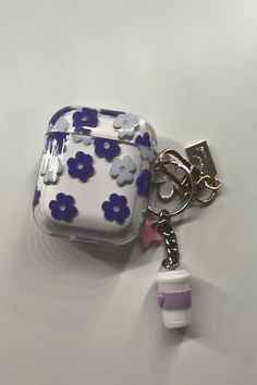 Blue Floral AirPod Case Airpod Case, Blue Floral, Floral