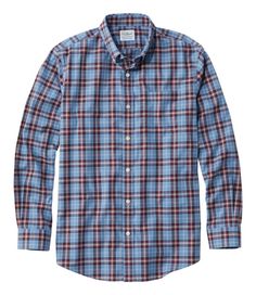 Customers love the high-quality craftsmanship of our wrinkle free button down shirt, which gives you all the comfort of cotton, with none of the wrinkles. Slightly Fitted: Relaxed through the chest and sleeve, with a slightly slimmer waist. 100% cotton poplin. Fine 80s two-ply fabric for longer wearability. Features wrinkle-free performance that won't wash out. Our innovative TrueCool® fabric wicks moisture away from your skin and helps it dry quickly. Machine wash and dry. Button-down collar an Casual Wrinkle-resistant Button-up Top, Cotton Collared Shirt With Wrinkle Resistance, Cotton Collared Shirt Wrinkle-resistant, Wrinkle-resistant Cotton Collared Shirt, Cotton Wrinkle-resistant Collared Shirt, Casual Blue Wrinkle-resistant Top, Casual Business Shirt With Wrinkle-resistant Fabric, Casual Business Shirt, Wrinkle-resistant, Casual Wrinkle-resistant Shirt For Business Casual