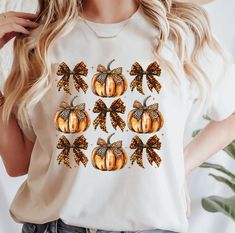 Leopard Pumpkin Shirt, Cheetah Pumpkin Shirt,Thanksgiving Shirt, Thankful Shirt,Fall Shirt, Hello Pumpkin,Family Matching Shirt 📢Please Check All Photos For Details.   📢Choose Your T-Shirt Size From The Drop-Down Lists Next To The item Picture   📢Choose Of Your T-Shirt Color From The 2nd Picture 🧨Please contact the store for long-sleeved shirt and sweatshirt color options. 🧨Please check which product you are paying for in the size options section, because there are different options such as Coquette Black, Halloween Coquette, Pumpkin Family, Coquette Halloween, Coquette Shirt, Shirt Coquette, Thankful Shirt, Png Coquette, Bow Shirt