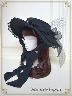 Goth Outfit Inspo, Hats Ideas, Victorian Accessories, Alice And The Pirates, Hat Hair, Baby The Stars Shine Bright, The Pirates, Dress Hat, Fancy Hats